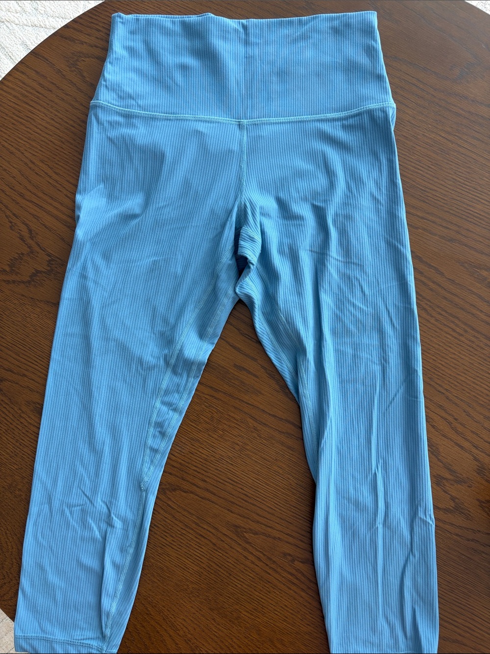 lululemon athletica Align Ribbed High-Rise Crop 23" - Utility Blue - Picture 8 of 8